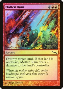 MTG FOIL Molten Rain  - Mirrodin #101 - Picture 1 of 1