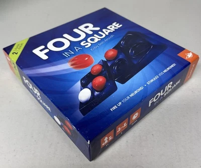 FoxMind Four In A Square Juego Edades 7 En adelante Completo Foto 1 de 3