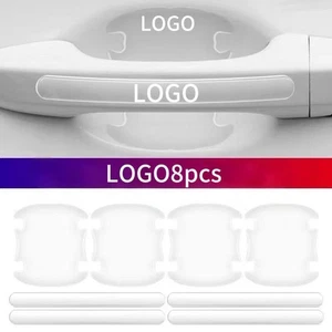 8PCS Invisible Car Door Handle Bowl Anti-Scratch Protector Sticker For Honda - Picture 1 of 3
