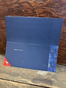 Qantas First Class Unused Travel Documents UnUsed Folder  - Bild 1 von 4