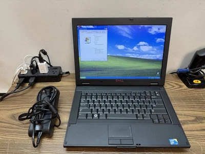 VINTAGE DELL LATITUDE E5400 XP PRO LAPTOP DVD+RW NICE CLEAN - Image 1 of 4