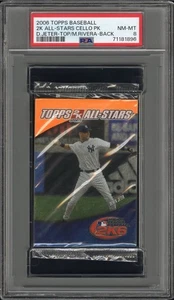 2006 Topps Baseball 2k All-Star Cello Pack Derek Jetwr On Top PSA 8 NM-MT - Bild 1 von 2