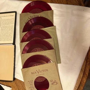 Arturo Toscanini-Tchaikovsky Pathétique Symphony 45 RPM Vinyl Record Set - RARE! - Picture 1 of 6