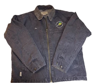 Vintage Colorado Timberline Arbeitsjacke grau Canvas gesticktes Logo Gr. L - Bild 1 von 6