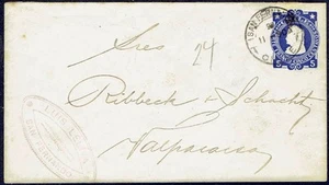 703 CUBIERTA DE PAPELERÍA CHILE PS 1904 SAN FERNANDO - VALPARAÍSO - Imagen 1 de 2