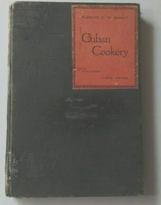 Cuban Cookery Blanche Z. De Baralt Cuba Cocktails First Edition 1931 Massaguer - Picture 1 of 12