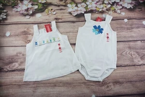 De colección Gymboree Piscina Fiesta Bebé Niñas 2 PIEZAS Flor Traje de baño Body Set 3T Nuevo con etiquetas - Imagen 1 de 10