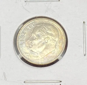 2010 Denver Mint TONED Roosevelt Dime 10¢ "Grade For Yourself" #10014 - Picture 1 of 4