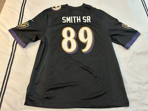 Vtg Nike STEVE SMITH #89 Baltimore Ravens Jersey Mens XL - Picture 1 of 7