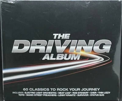 THE DRIVING ALBUM - VARIOUS ARTISTS, TRIPLE CD ALBUM DIGIPAK, (2019)NEW / SEALED - Image 1 of 4