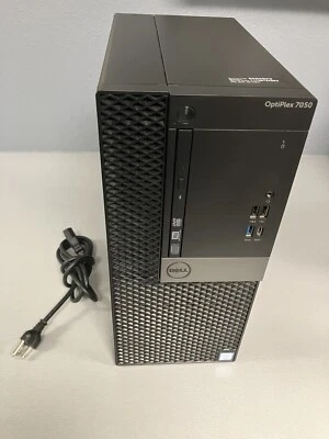 Dell OptiPlex 7050MT Windows 11, Pro Intel Core i5 7th Gen, 8GB RAM 500GB SSD - Image 1 of 3