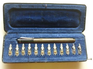 Original PELIKAN Graphos-Set 13-teilig  NEUE FEDERN '* - Bild 1 von 4