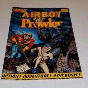 Airboy Meets the Prowler #1 Eclipse comics 1987 - Picture 1 of 7