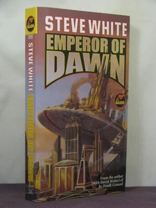 1st,signed by 2(auth,art),Prince of Sunset 2:Emperor of Dawn by Steve White(1999 - Picture 1 of 4
