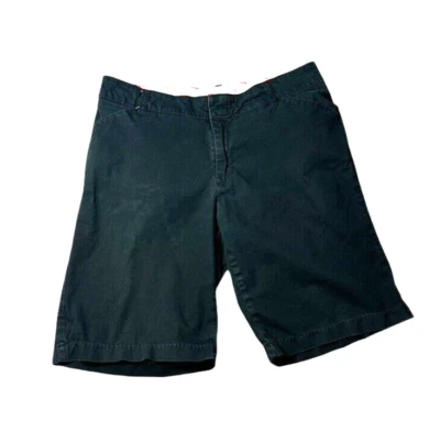 Dickies Mujer’s Shorts Talla 10 Relajado Gorpcore Desteñido Negro Trabajo Exterior Patinador Foto 1 de 4
