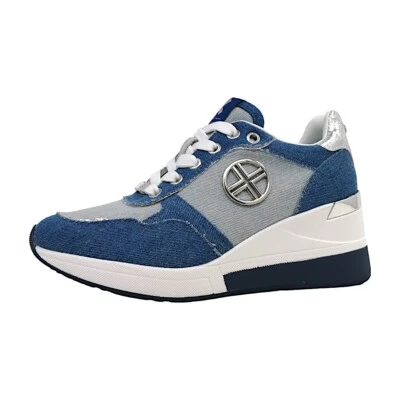 Xti  Damenschuhe Schnürschuhe Blau Freizeit - Bild 1 von 3