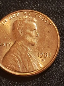 1981 D MIS-STRUCK ERROR Coin Lincoln Memorial Penny Off-Center Rare Piece - Picture 1 of 15