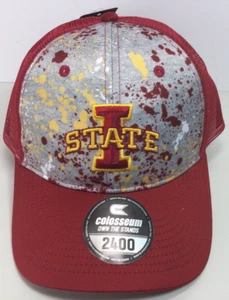 COLOSSEUM Iowa State Cyclones 2400 Own The Stands Snapback Mesh Hat Cap NEW - Picture 1 of 6