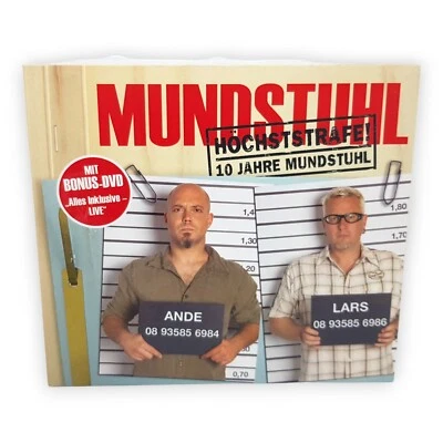 Höchststrafe 10 Jahre Mundstuhl CD DVD Ande Lars Bonus Live 2007 Sony BMG Music - Bild 1 von 4
