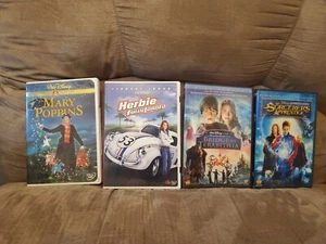 4 DVDs: Bridge to Terabithia, Herby 2, Mary Poppins, Sorcerer's Apprentice - Picture 1 of 10