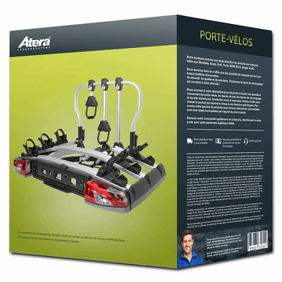 Porte-vélo Atera Strada Evo 3 pour 3 vélos TOP - Photo 1/4
