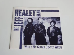 JEFF HEALEY BAND WHILE MY GUITAR GENTLY WEEPS 7" SINGLE RECORD 1990 - Picture 1 of 4