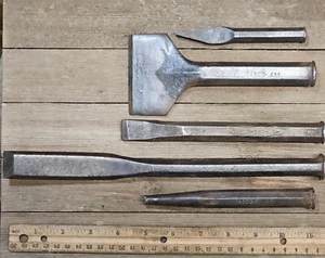 VINTAGE DASCO CHISEL, CENTER PUNCH, & MORE ! LOT OF 5 - Picture 1 of 7