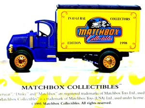 Matchbox of Yesteryear 1920 MACK AC Truck in 1998 Edition MATCHBOX Livery MIB - Picture 1 of 12