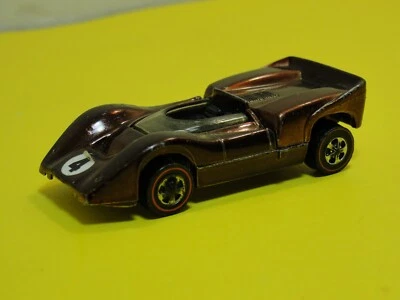 McLaren M6A marrón original Hot Wheels Redline 1968 EE. UU. muy limpio Foto 1 de 4