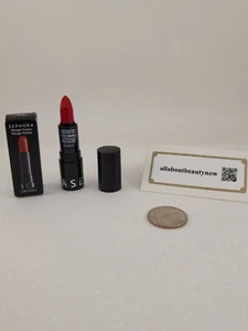 Sephora Rouge Cream Lipstick R04 The Red 1g/0.035oz Mini Travel Size BNIB - Picture 1 of 6