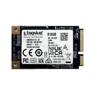 Kingston 512GB mSATA SSD 3D TLC Internal Solid State Drive - Image 1 of 3