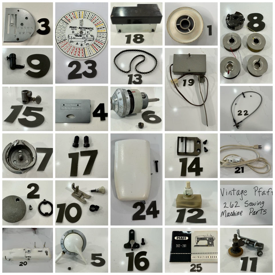 VINTAGE PFAFF 262 SEWING MACHINE PARTS - Image 1 of 1
