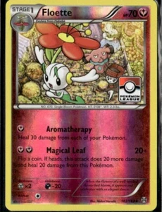 2015 Pokémon League Stamped Floette 102/162 Reverse Holo - Picture 1 of 2