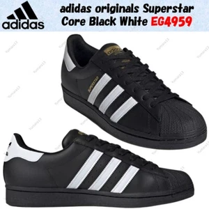 adidas originals Superstar Core Black White EG4959 Men's Size - Picture 1 of 8