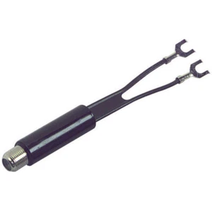 75 to 300 Ohm Coaxial Cable TV Antenna Matching Transformer Connector Adapter - Picture 1 of 1
