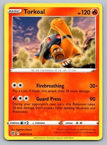 Pokemon TCG Brilliant Stars Torkoal #23 - Picture 1 of 2