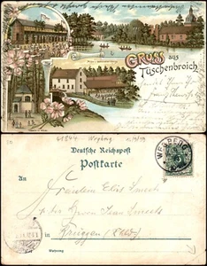 Gruss aus Tüschenbroich - viaggiata 14.9.1899 - Picture 1 of 1