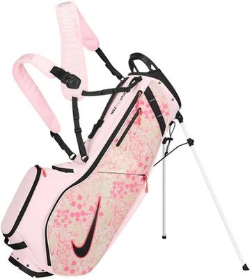 New Nike Golf Ladies Air Sport 2 Energy Stand Bag Pink Bloom/Hot Punch/Black - Image 1 of 4
