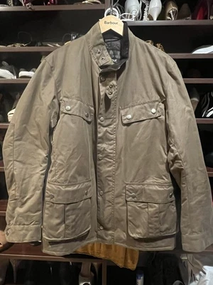 Chaqueta encerada Barbour International Steve McQueen Collection para hombre rara mediana Foto 1 de 4