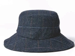 Brixton Whittier Fischerhut Gr. XS/Small Damen packbar grau kariert neu  - Bild 1 von 9