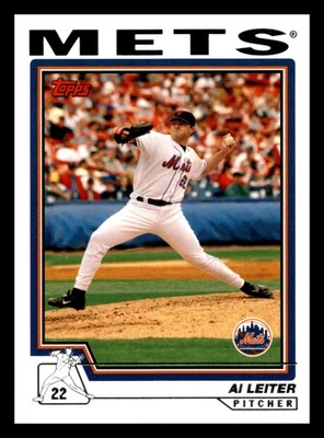 2004 Topps Al Leiter New York Mets #46 Centered Mint Baseball Card - Image 1 of 2
