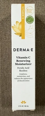 Crema hidratante renovadora Derma-E vitamina C - hidrata e ilumina - 2 fl oz Foto 1 de 4