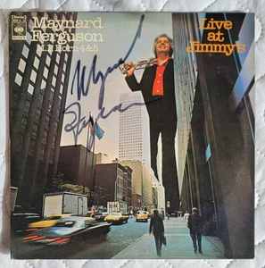 Maynard Ferguson MF Horn 4&5 Live At Jimmy's, Bob Wyatt Militello AUTOGRAPHED x3 - Picture 1 of 8