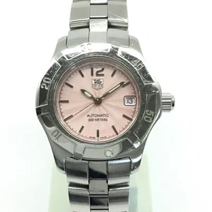 Tag Heuer Aqua Racer WN2310 Women's Auto Pink Dial Watch Used - Picture 1 of 12