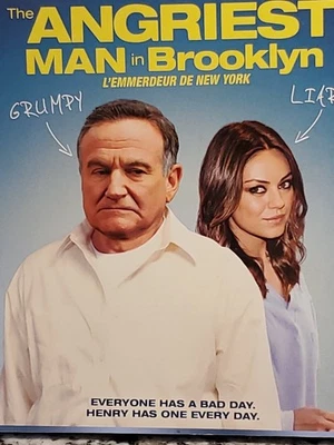 NEW The Angriest Man In Brooklyn (Blu-Ray/Dvd) Robin Williams Dual Format Y - Image 1 of 4
