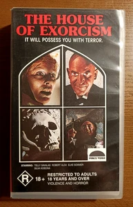 The House of Exorcism (1975) - 1994 Australian VHS Tape / PAL / Mario Bava - Picture 1 of 4