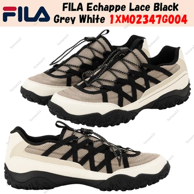 FILA Echappe Encaje Negro Gris Blanco 1XM02347G004 Hombres Talla - Imagen 1 de 4