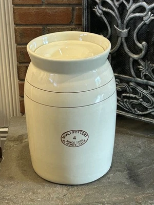Batidora de mantequilla/vasija vintage MIALI POTTERY 4 galones con tapa El Monte, CA Foto 1 de 4