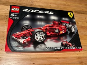 LEGO 8386 Racers: Ferrari F1 Racer 1:10 NISB Retired Rare * LOW PRICE *