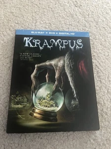 Krampus Blu-ray+DVD with Rare OOP Slipcover NO DIGITAL CODE - Picture 1 of 3